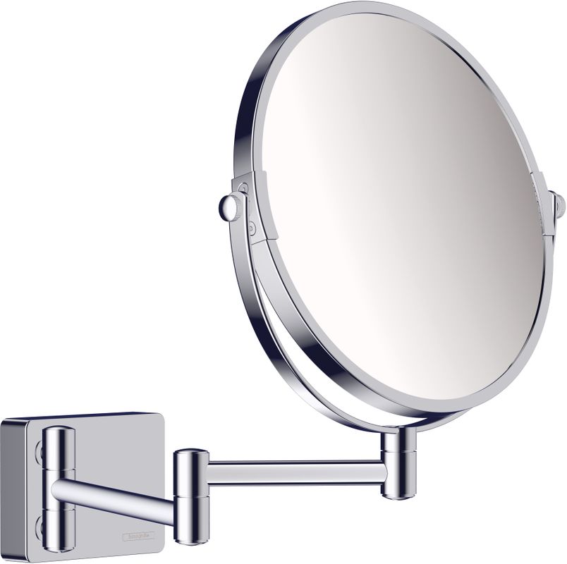 Hansgrohe Rasierspiegel AddStoris, 283 x 208 mm, Farbe chrom Bild 1