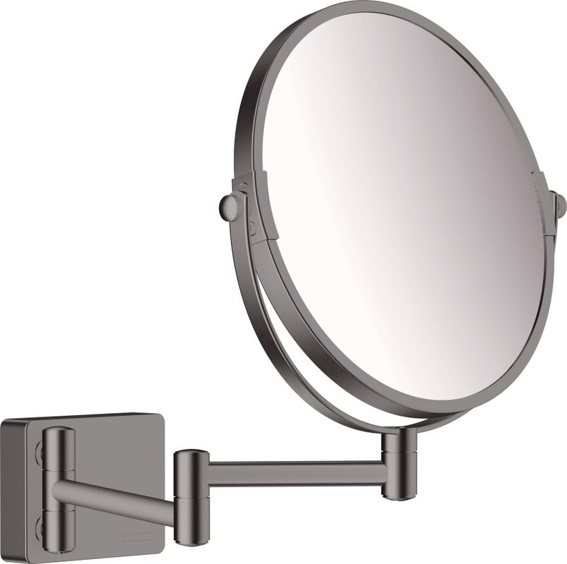 Hansgrohe Rasierspiegel AddStoris BBC, 283 x 208 mm, Farbe black chrome Bild 1