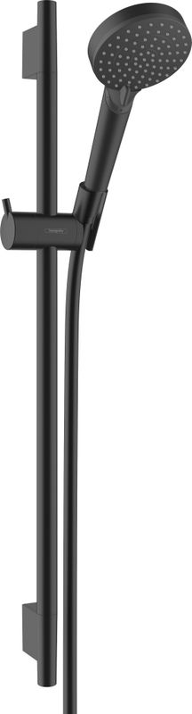 Hansgrohe Brauseset Vernis Blend Vario, mit Unica S Puro Typ 65 matt, Farbe schwarz Bild 1