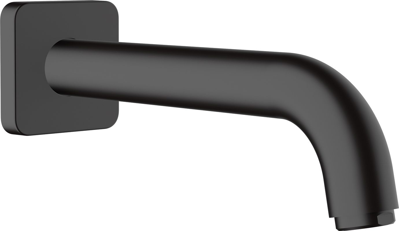 Hansgrohe Wanneneinlauf Vernis Shape DN 20 matt, 204 mm, Farbe schwarz Bild 1