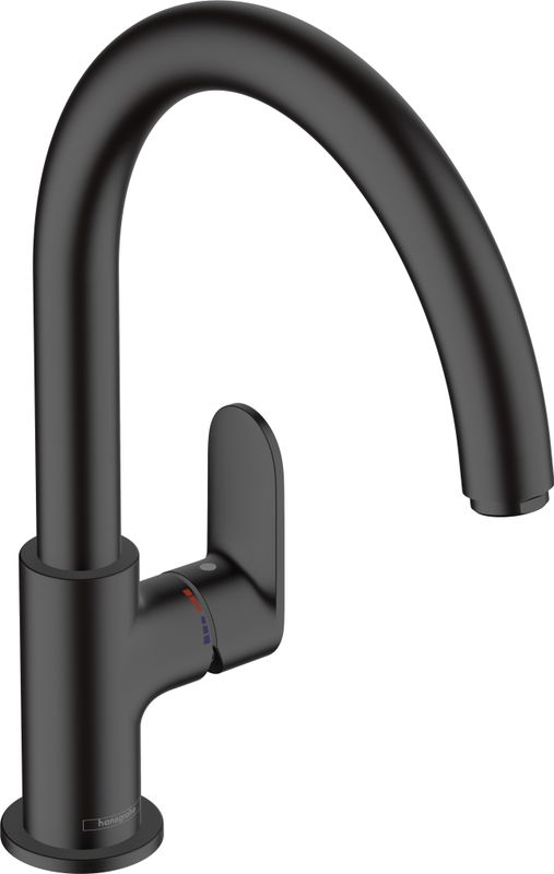 Hansgrohe Spültischmischer 210 Vernis Blend M35 1jet matt, Farbe schwarz Bild 1