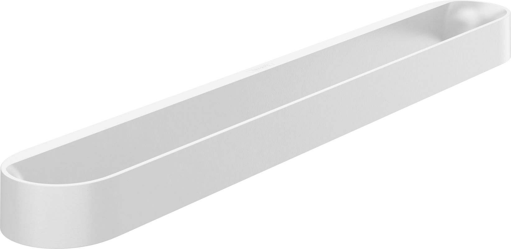 Hansgrohe Handtuchhalter WallStoris mattweiss, 39 x 81 x 81 mm, Farbe weiß Bild 1
