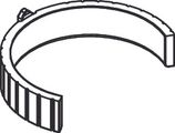 Hansgrohe Anschlagring 120 grad Logis / Focus / Talis, Farbe silberfarben Bild 1