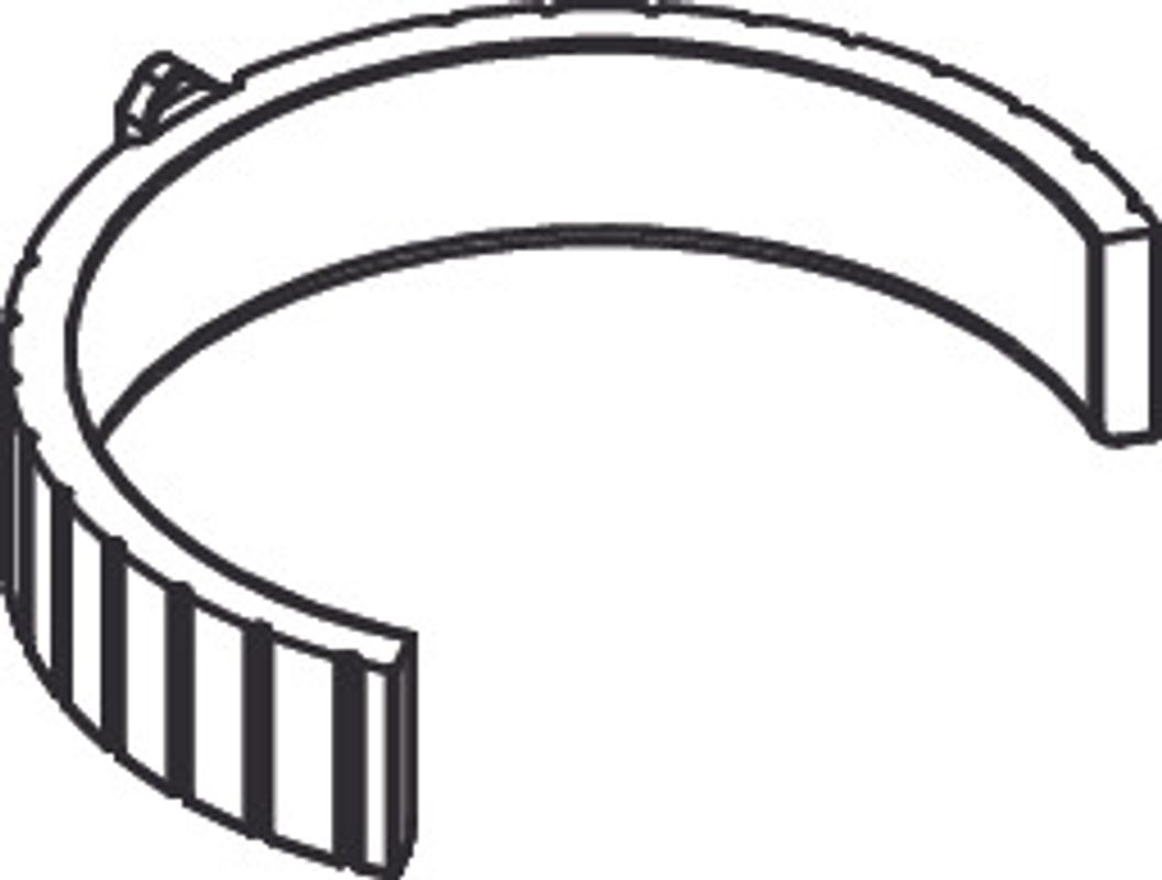Hansgrohe Anschlagring 120 grad Logis / Focus / Talis, Farbe silberfarben Bild 1