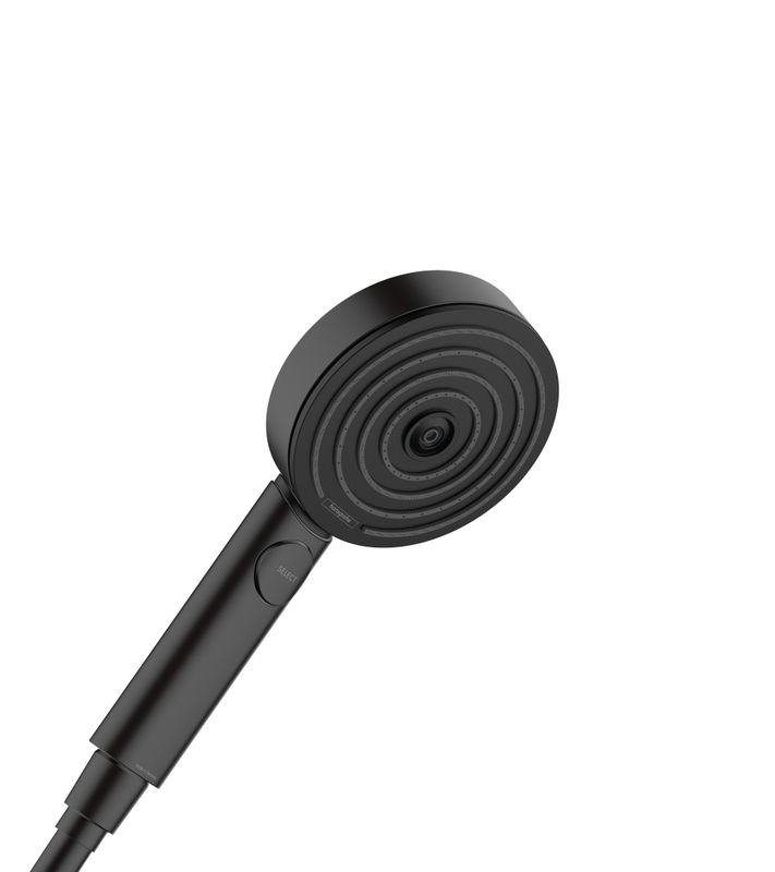 Hansgrohe Handbrause Pulsify 105 3-strahlig, EcoSmart, Relaxation, Farbe schwarz Bild 1