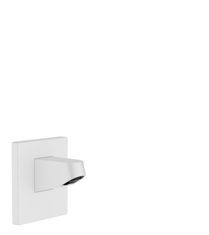 Hansgrohe Wandanschluss Pulsify, für Kopfbrause 105, 80 mm, Farbe weiß Bild 1