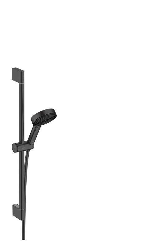 Hansgrohe Select S Brausegarnitur 105 3jet Relaxation, Brausestange 65 cm, matt schw, Farbe schwarz Bild 1
