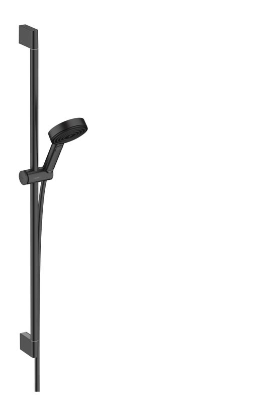 Hansgrohe Select S Brausegarnitur 105 3jet Brausestange 90 cm, EcoSmart, matt, Farbe schwarz Bild 1