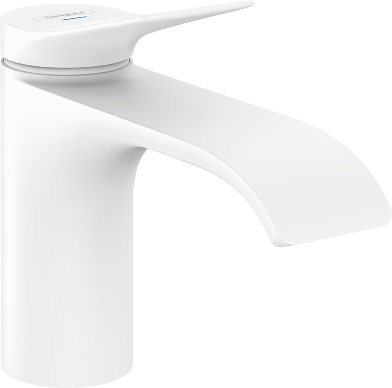 Hansgrohe Standventil 80 Vivenis, ohne Ablaufgarnitur matt, Farbe weiß Bild 1