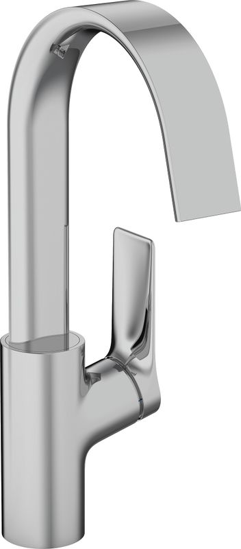 Hansgrohe Einhebel-Waschtischmischer 210, Schwenkauslauf, ohne Ablaufgarnitur, Ausladung 139 mm, 300 x 139 mm, Farbe chrom Bild 1