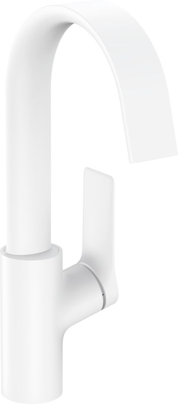 Hansgrohe Waschtischmischer 210 Vivenis Schwenkausl.u.Zugst.-Ablaufg.matt, Farbe weiß Bild 1