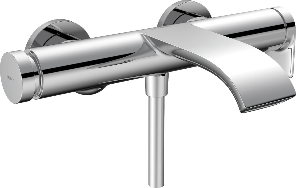 Hansgrohe Wannenmischer Aufputz, Farbe chrom Bild 1