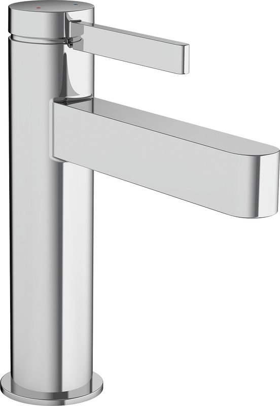 Hansgrohe Einhebel-Waschtischmischer 110, Push-Open, Ausladung 139 mm, 182 x 139 mm, Farbe chrom Bild 1