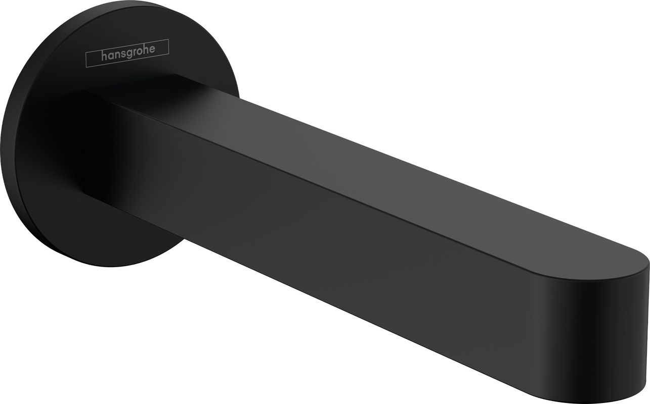 Hansgrohe Wanneneinlauf Finoris matt, 174 mm, Farbe schwarz Bild 1