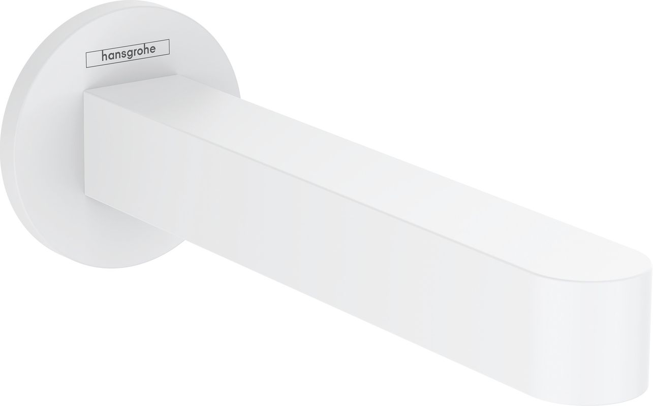 Hansgrohe Wanneneinlauf Finoris matt, 174 mm, Farbe weiß Bild 1