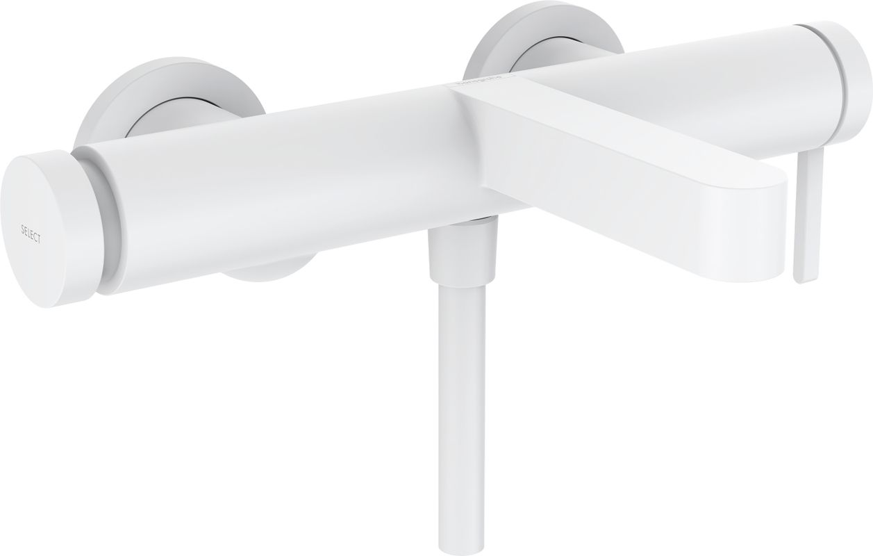 Hansgrohe Wannenmischer Aufputz Finoris matt, Farbe weiß Bild 1