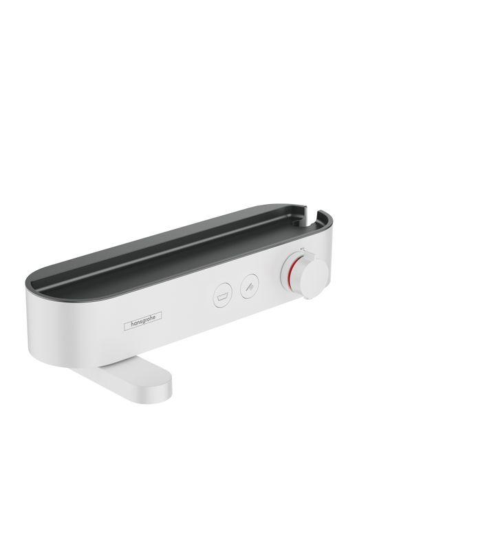 Hansgrohe Thermostat ShowerTablet Select 400 Wanne Aufputz matt, DN 15, Farbe weiß Bild 1