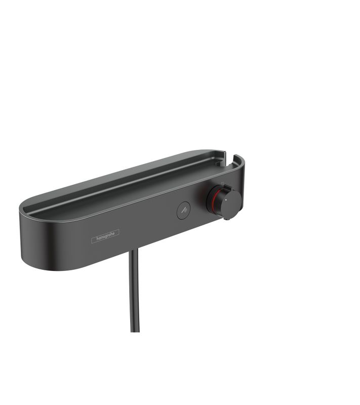 Hansgrohe Thermostat ShowerTablet Select 400 Brause Aufputz matt, DN 15, Farbe schwarz Bild 1