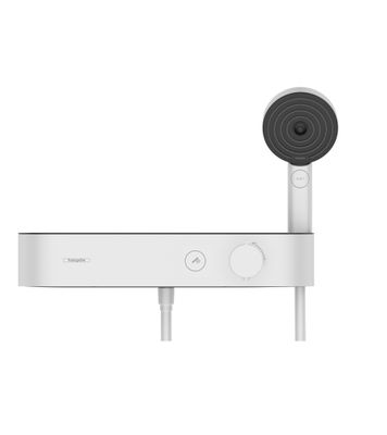 Hansgrohe Thermostat ShowerTablet Select 400 Brause Aufputz matt, DN 15, Farbe weiß Bild 2