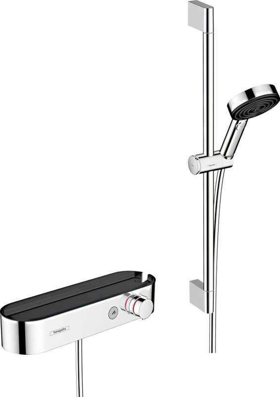 Hansgrohe Brausesystem Pulsify Select S 105 3j Relaxation Brausethm. Stange 650 mm, Farbe chrom Bild 1