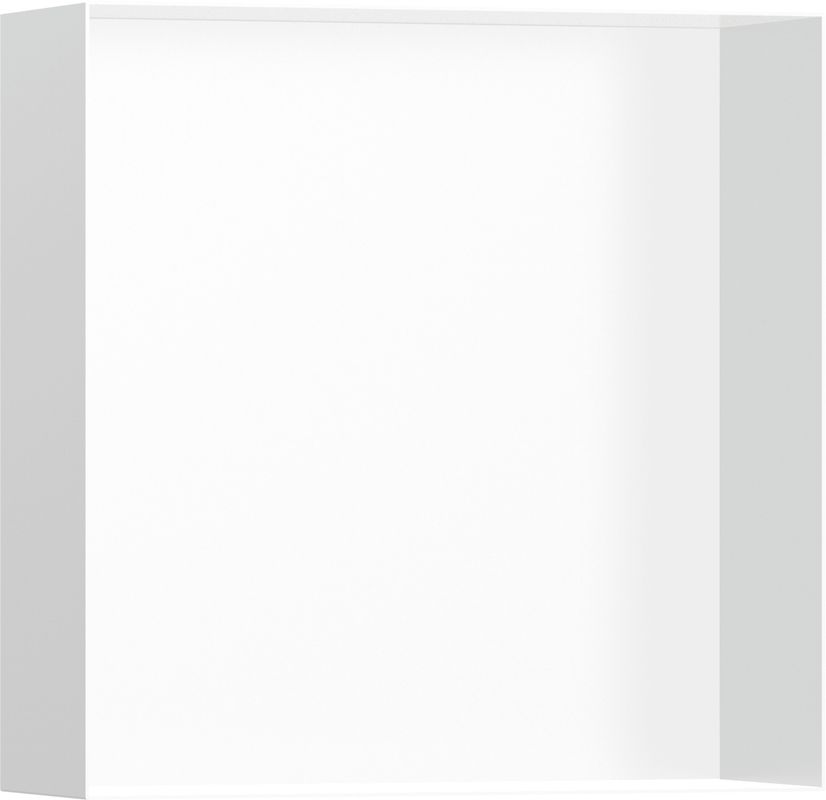 Hansgrohe Wandnische XtraStoris Minimalistic rahmenlos 300 x 300 x 100 mm MW, 390 x 390 mm, Farbe weiß Bild 1