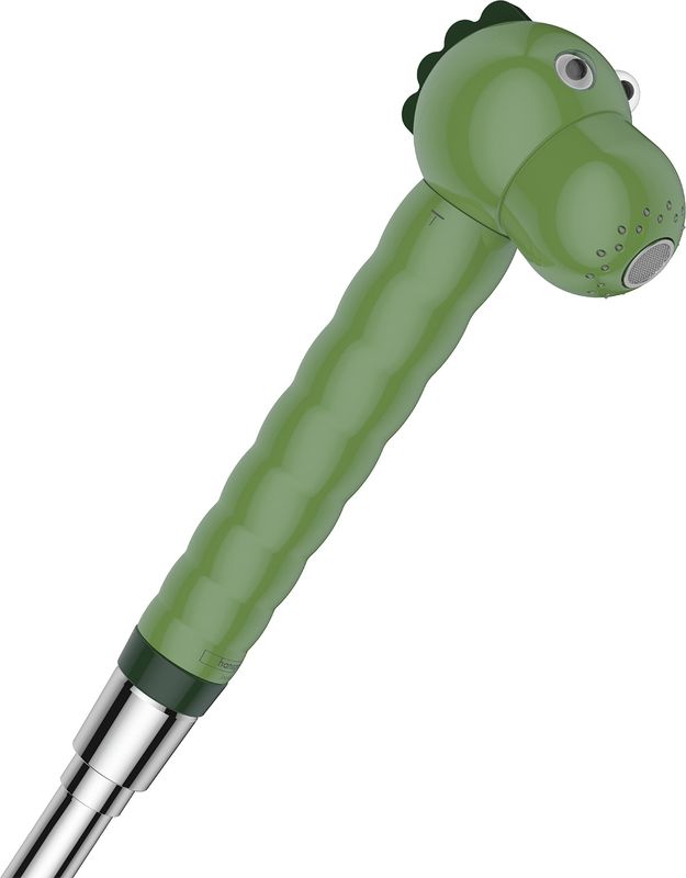 Hansgrohe Kinderhandbrause 2jet Jocolino Krokodil 2-strahlig, Farbe grün Bild 1