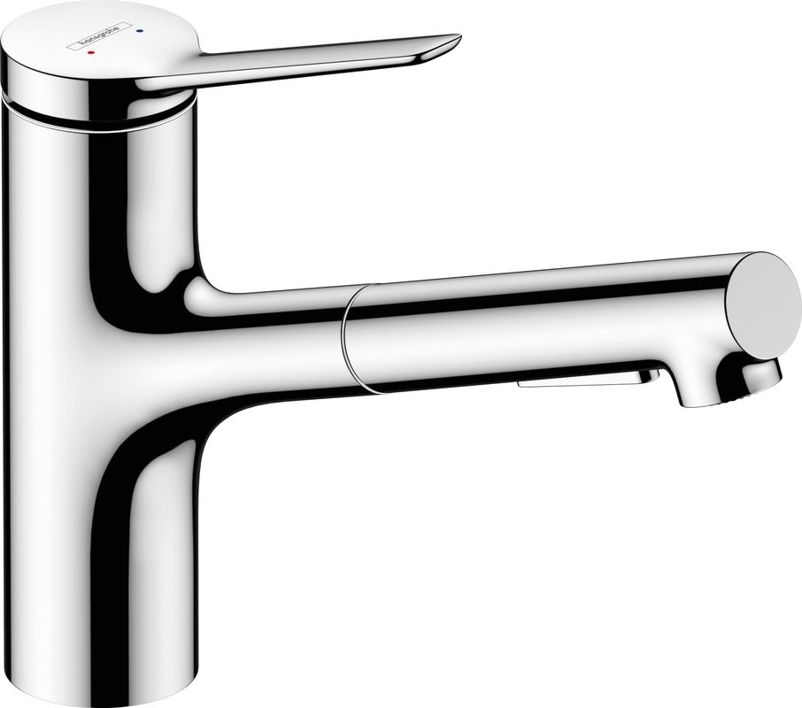 Hansgrohe Spültischmischer 150 Zesis M33 Metall Ausziehbrause Pro 2jet sBox, Farbe chrom Bild 1