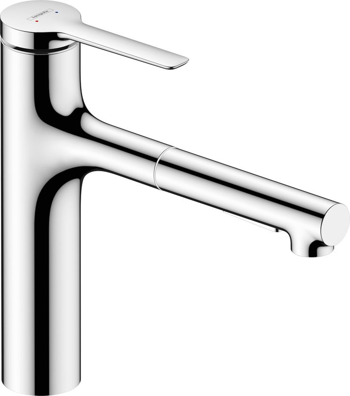 Hansgrohe Spültischmischer 160 Zesis M33 Ausziehbrause 2jet, Farbe chrom Bild 1