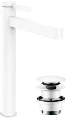 Hansgrohe Waschtischmischer 260 Finoris Highriser matt, Farbe weiß Bild 2