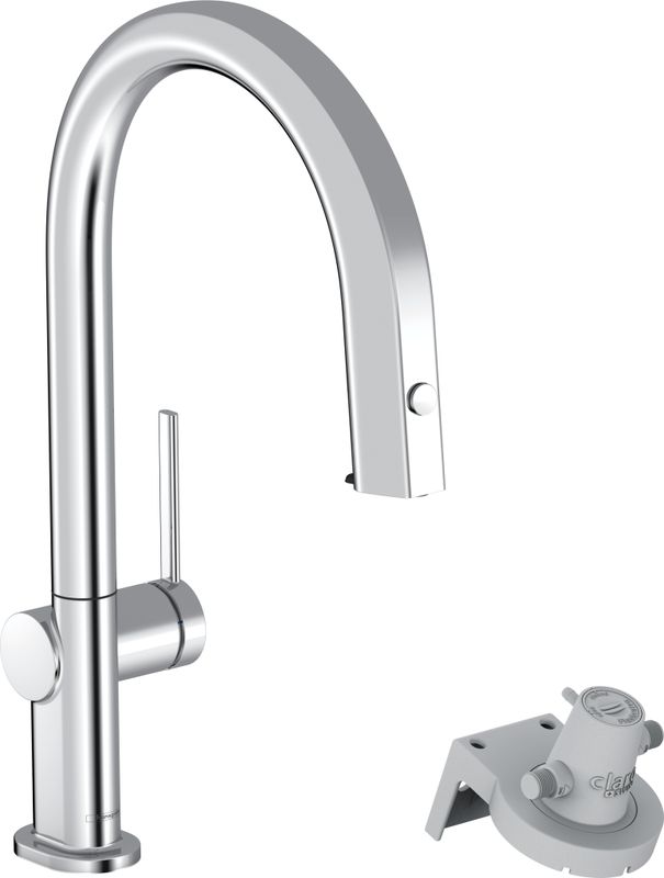 Hansgrohe FilterSystem 210 Aqittura M91 Ausziehausl.1jet, Farbe silberfarben Bild 1