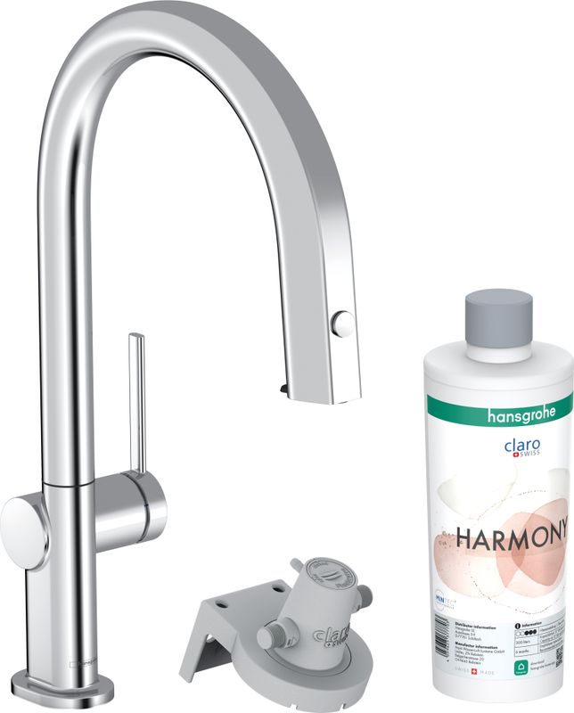 Hansgrohe FilterSystem 210 Aqittura M91 Ausziehausl.1jet Starter Set, Farbe silberfarben Bild 1