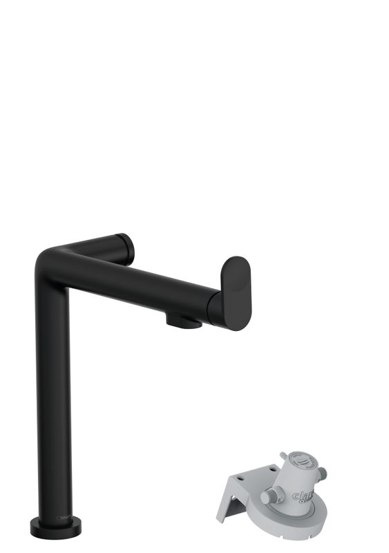 Hansgrohe FilterSystem 240 Aqittura M91 1jet mattschwarz Bild 1