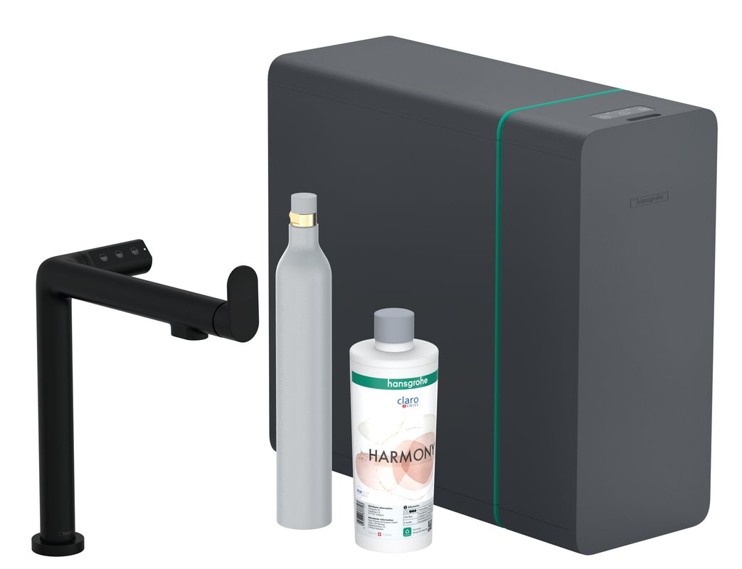 Hansgrohe SodaSystem 240 Aqittura M91 1jet Starter Set MSW, Farbe schwarz Bild 1