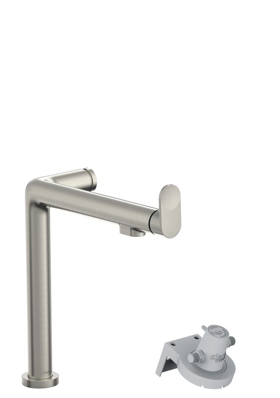 Hansgrohe FilterSystem 240 Aqittura M91 1jet edelstahl-optik, Farbe silberfarben Bild 1