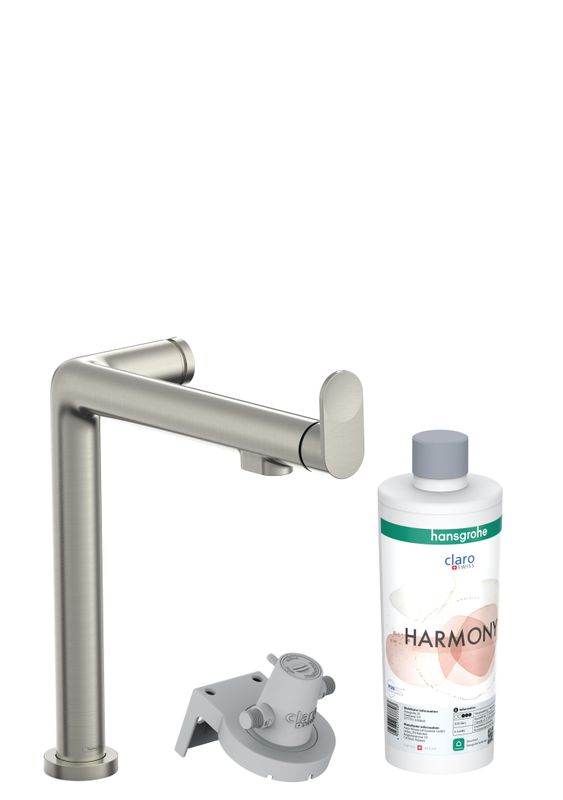 Hansgrohe FilterSystem 240 Aqittura M91 1jet Starter Set edelstahl-optik, Farbe silberfarben Bild 1