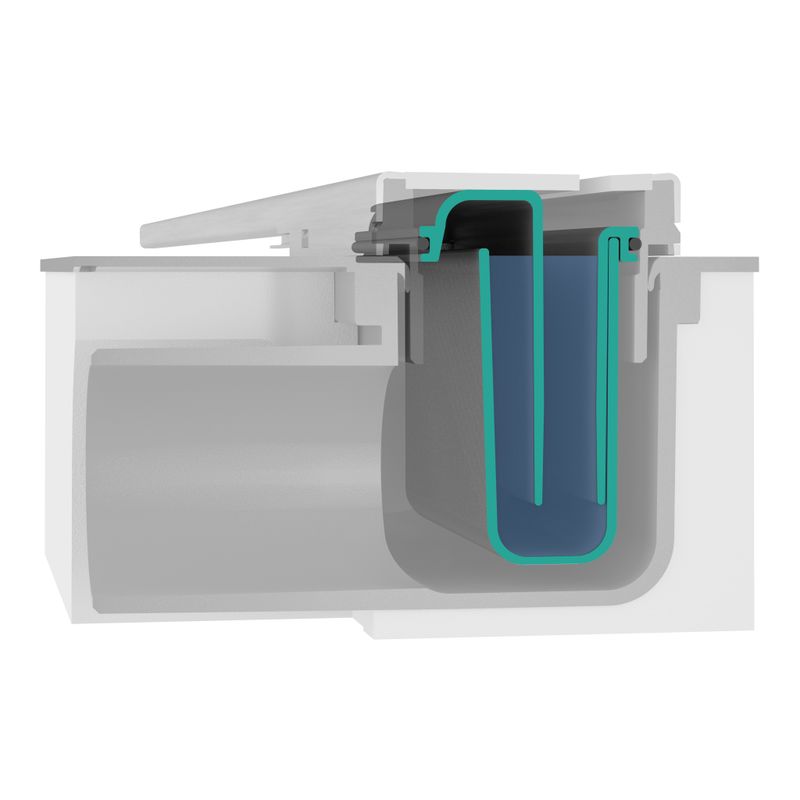 Hansgrohe universal standard Siphon Bild 1
