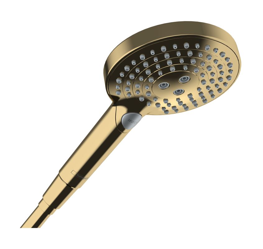 Hansgrohe Handbrause Raindance Select S 120 3jet PowderRain PGO, Farbe gold Bild 1