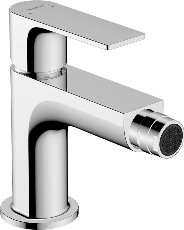 Hansgrohe Bidetmischer Rebris E, mit Zugstangen-Ablaufgarnitur, Farbe chrom Bild 1