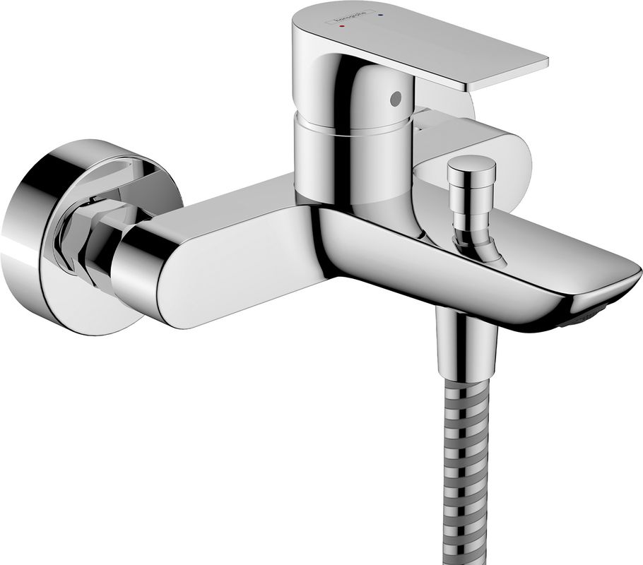 Hansgrohe AP-Wannenmischer, Farbe chrom Bild 1