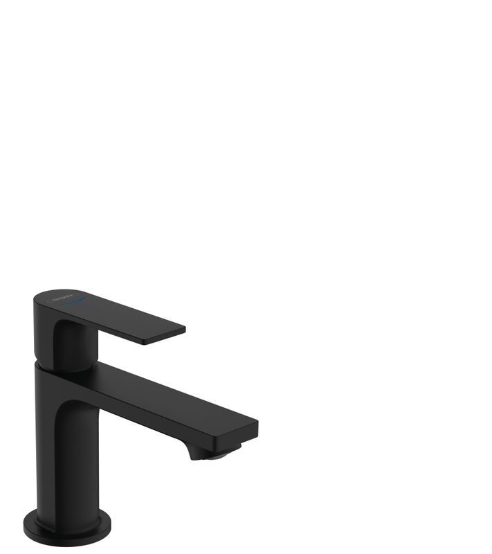 Hansgrohe Standventil 80 Rebris E, ohne Ablaufgarnitur matt, Farbe schwarz Bild 1