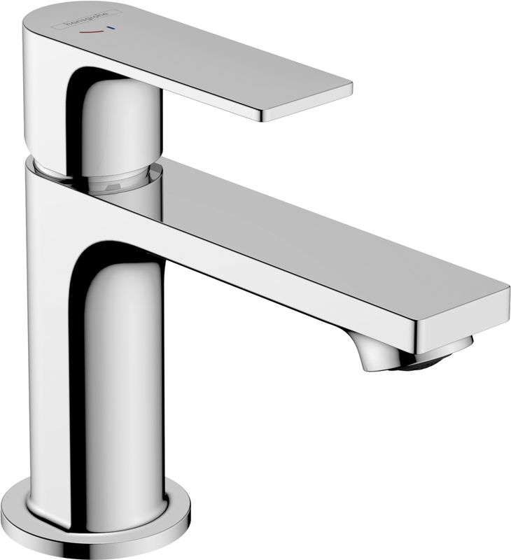 Hansgrohe E Einhebel-Waschtischmischer 80, mit Metall-Zugstange, CoolStart, Farbe chrom Bild 1