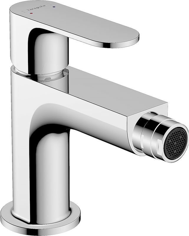 Hansgrohe Bidetmischer Rebris S, mit Zugstangen-Ablaufgarnitur, Farbe chrom Bild 1