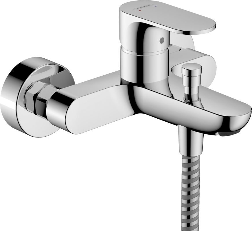 Hansgrohe AP-Wannenmischer, Farbe chrom Bild 1
