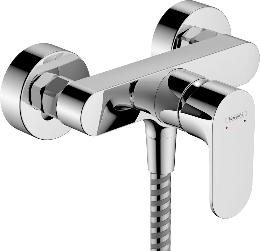 Hansgrohe Einhebel-AP-Brausemischer, Farbe chrom Bild 1