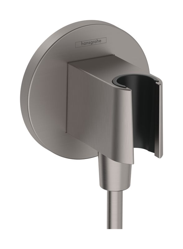 Hansgrohe Brausehalter FixFit S Porter KS, für Handbrause BBC, Farbe black chrome Bild 1