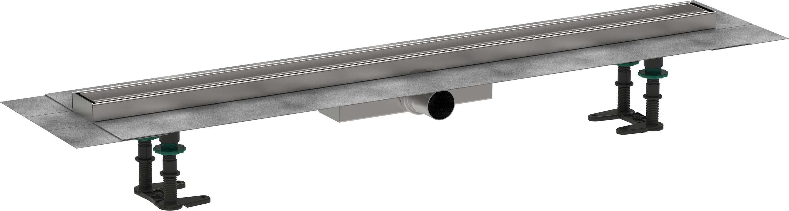 Hansgrohe Komplettset RainDrain Compact 900 mm befliesbar für flache Installation, 191 x 900 x 64 mm Bild 1
