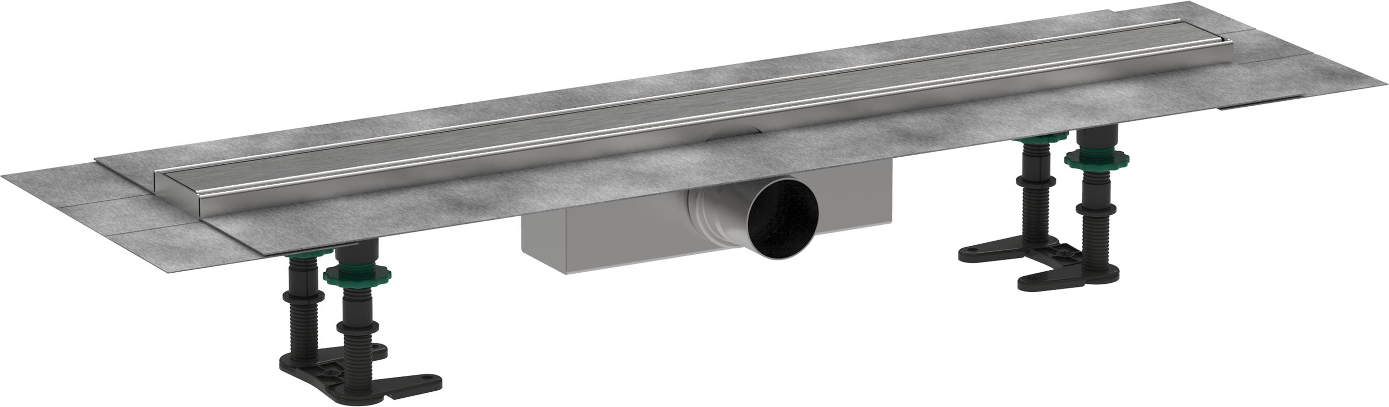 Hansgrohe Komplettset RainDrain Compact 700 mm, für Standardinstallation BST, 181 x 700 x 77 mm Bild 1