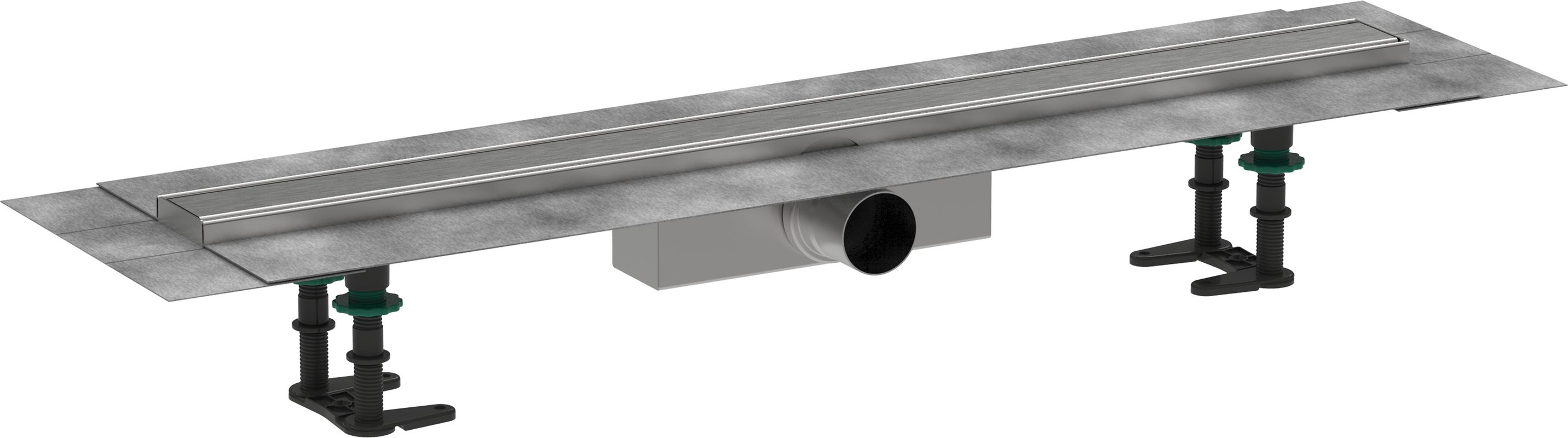 Hansgrohe Komplettset RainDrain Compact 800 mm, für Standardinstallation BST, 181 x 800 x 77 mm Bild 1