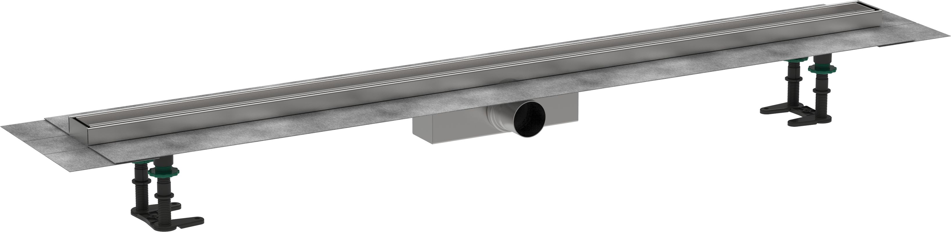 Hansgrohe Komplettset RainDrain Compact 1200 mm befliesb.Standardinstallation BST, 200 x 1200 x 64 mm Bild 1