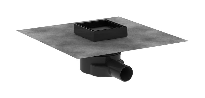 Hansgrohe Komplettset Punktab.RainDrain Point 100 x 100 mm befliesbar MSW, 117 x 100 x 100 mm Bild 2